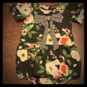 Mustard Pie black romper